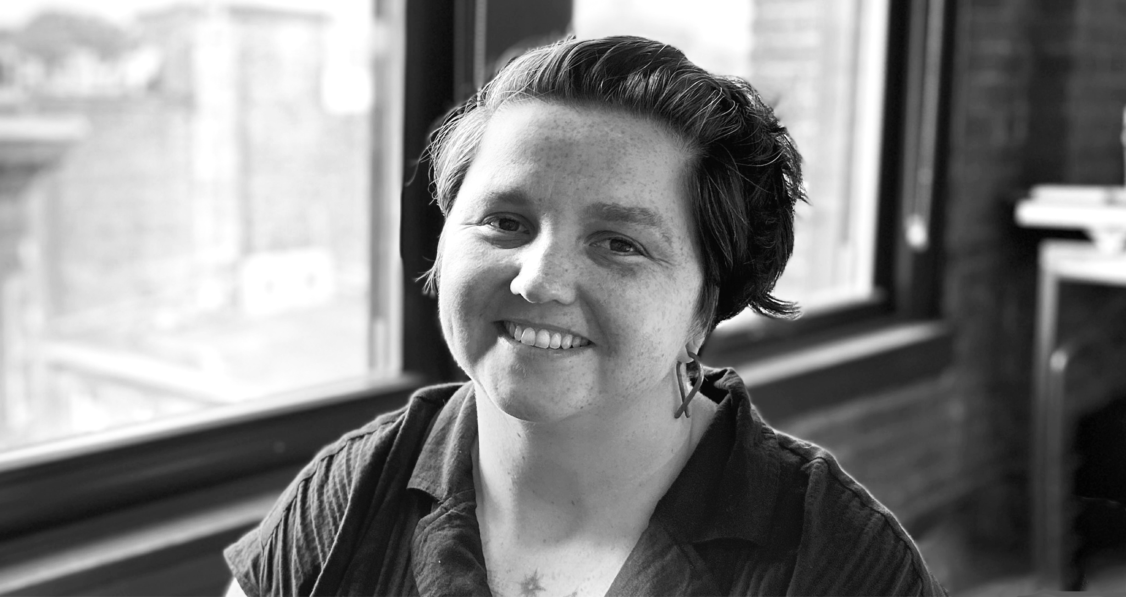 Black and white headshot of Stephanie Wallace