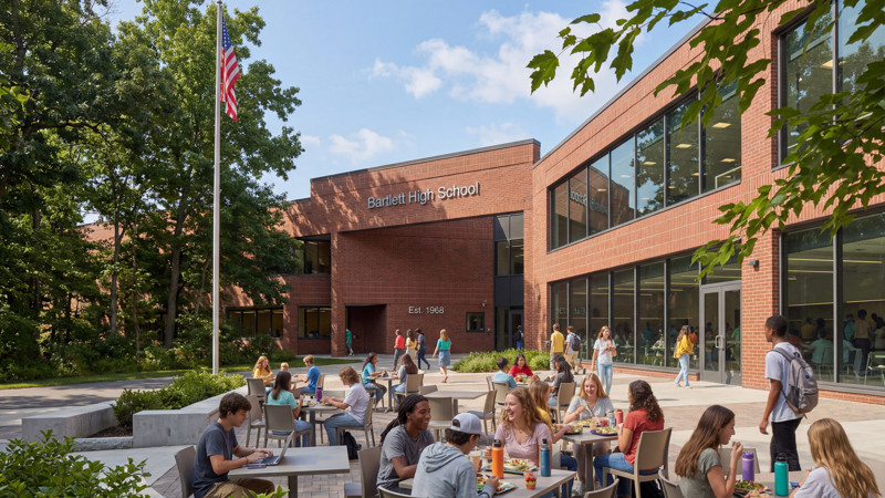 Bartlett High School | Renovation image