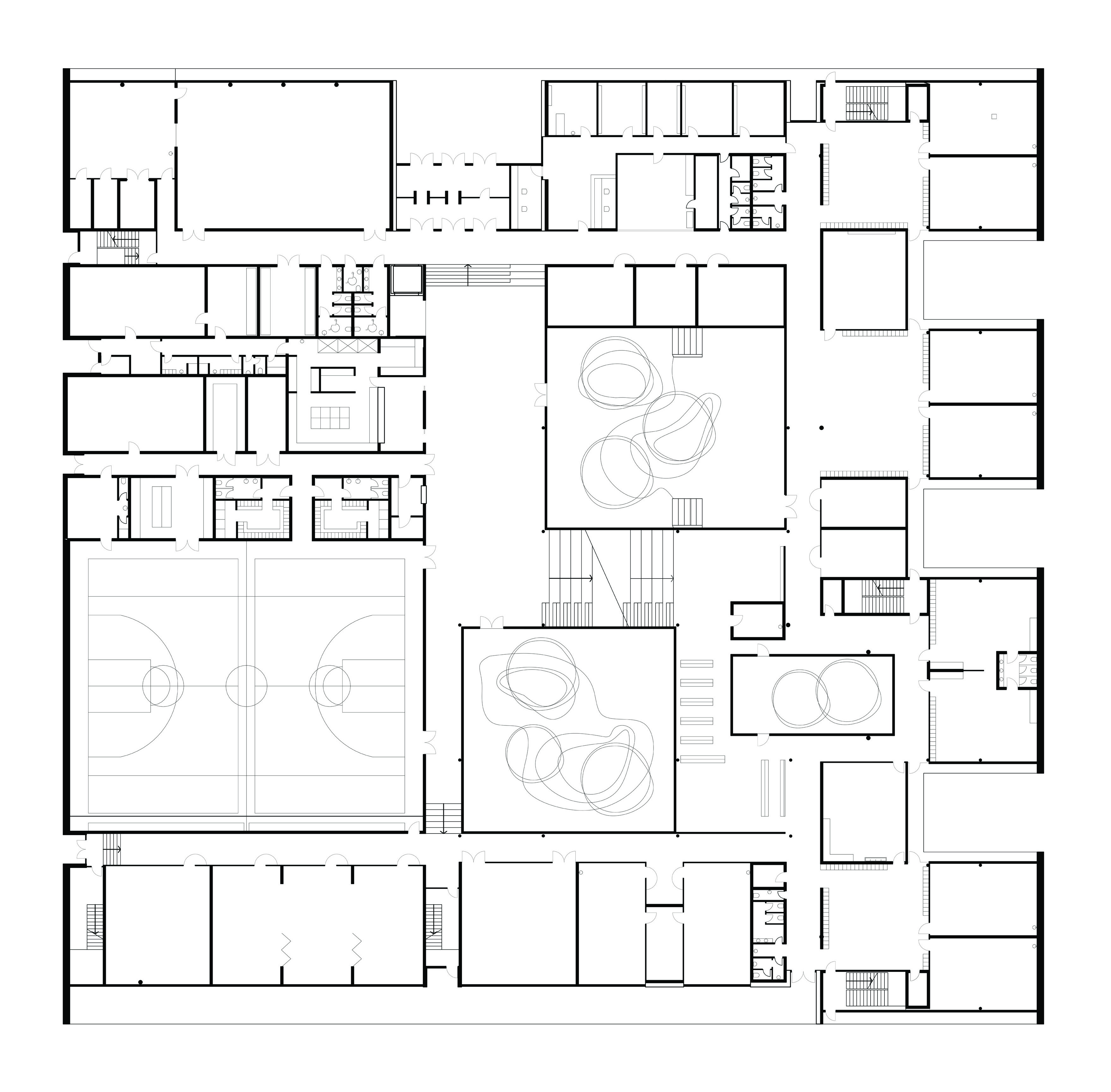 Building plan for first floor