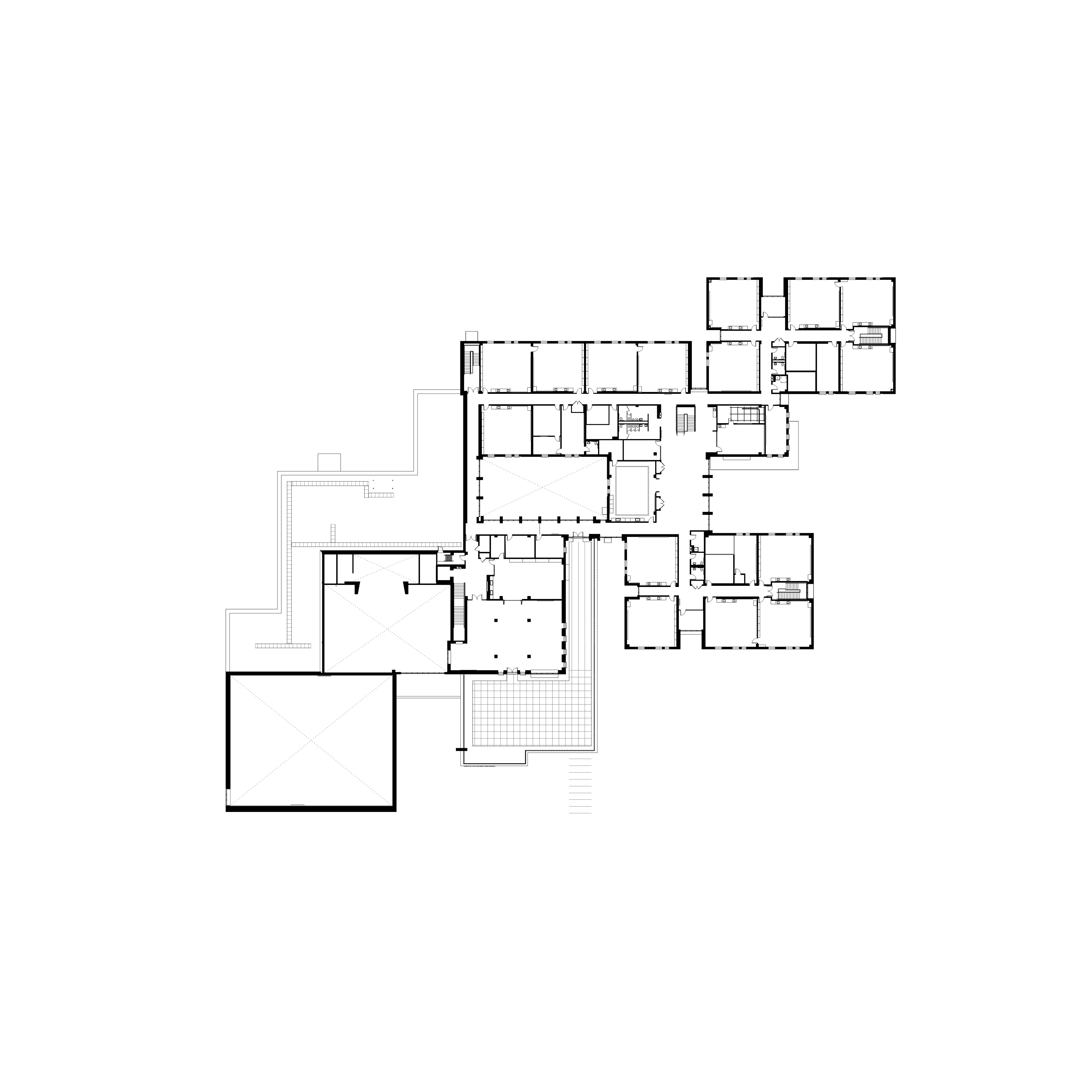 Site plan for first floor