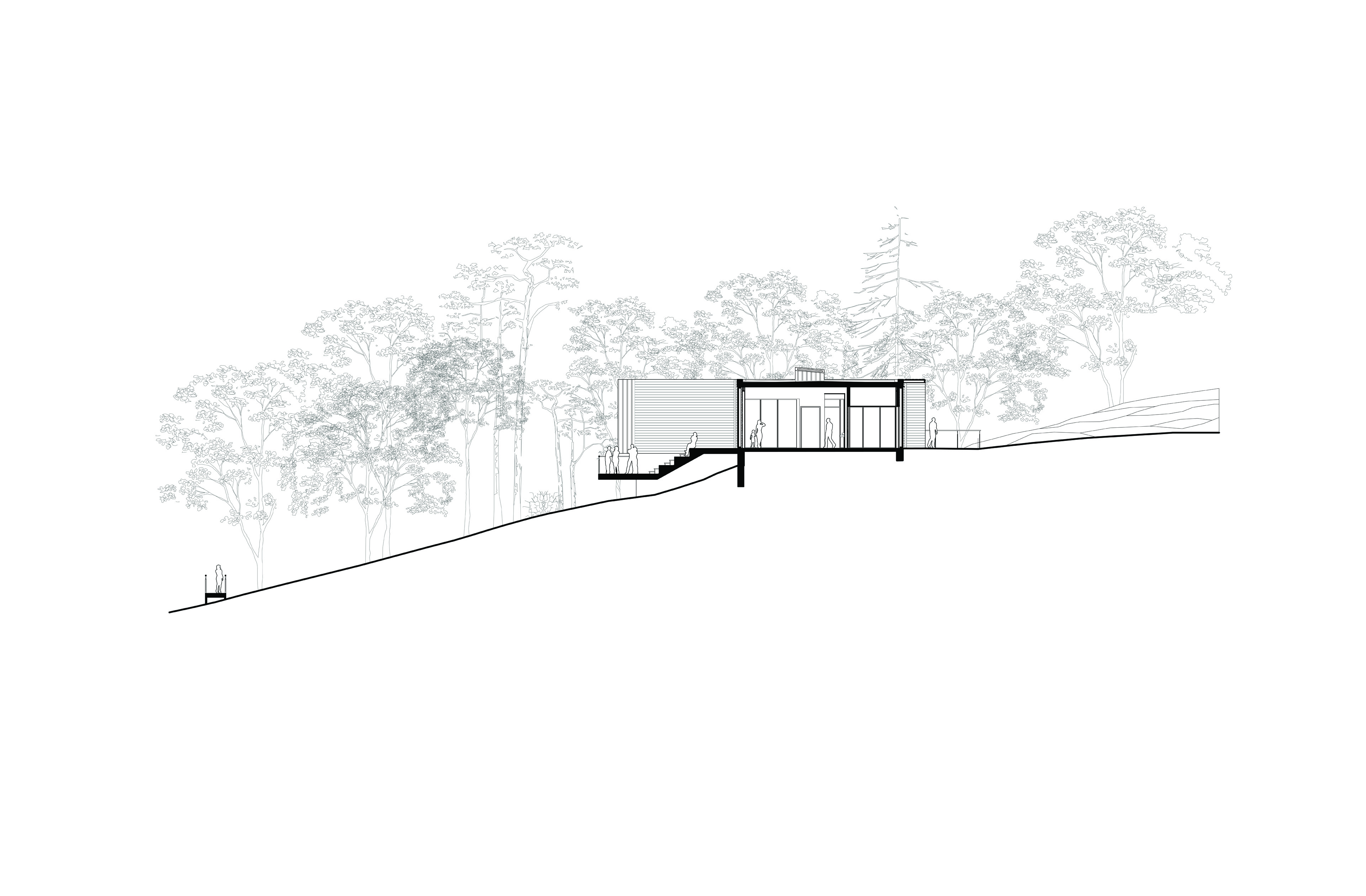 Exterior view of site plans