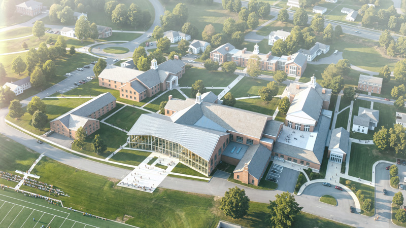 Lawrence Academy | Science Center & Community Common image