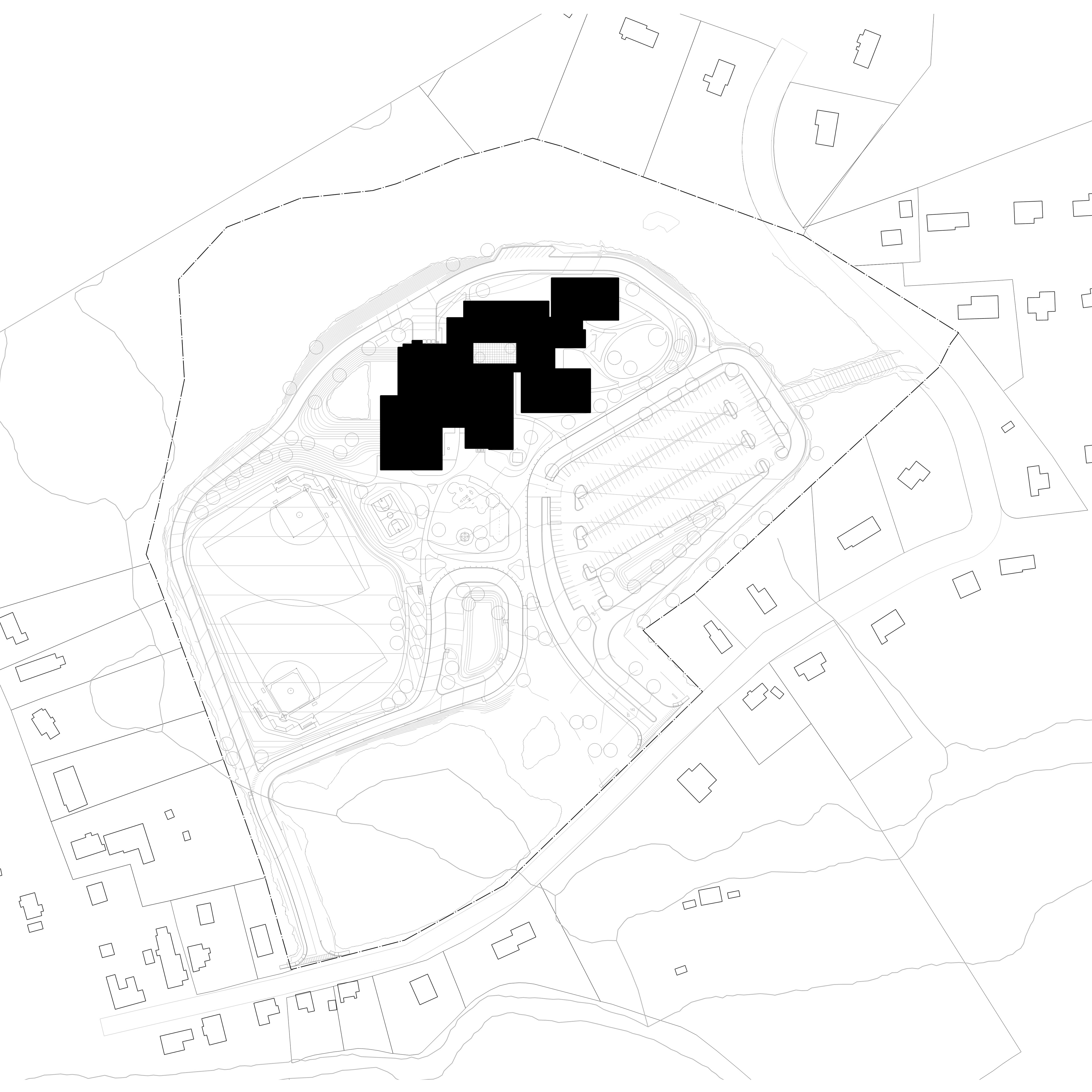 Site plan for school