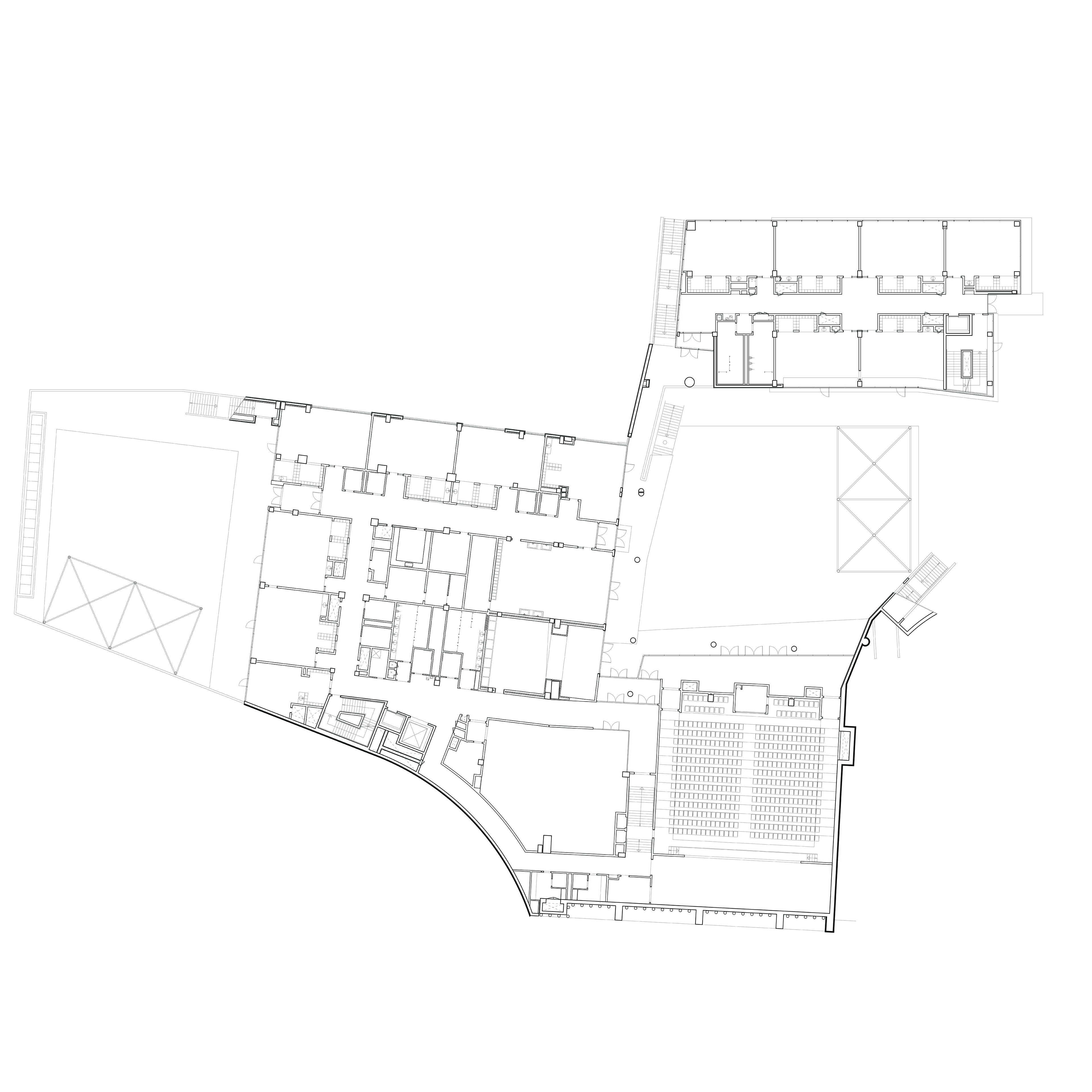 First floor plan for site