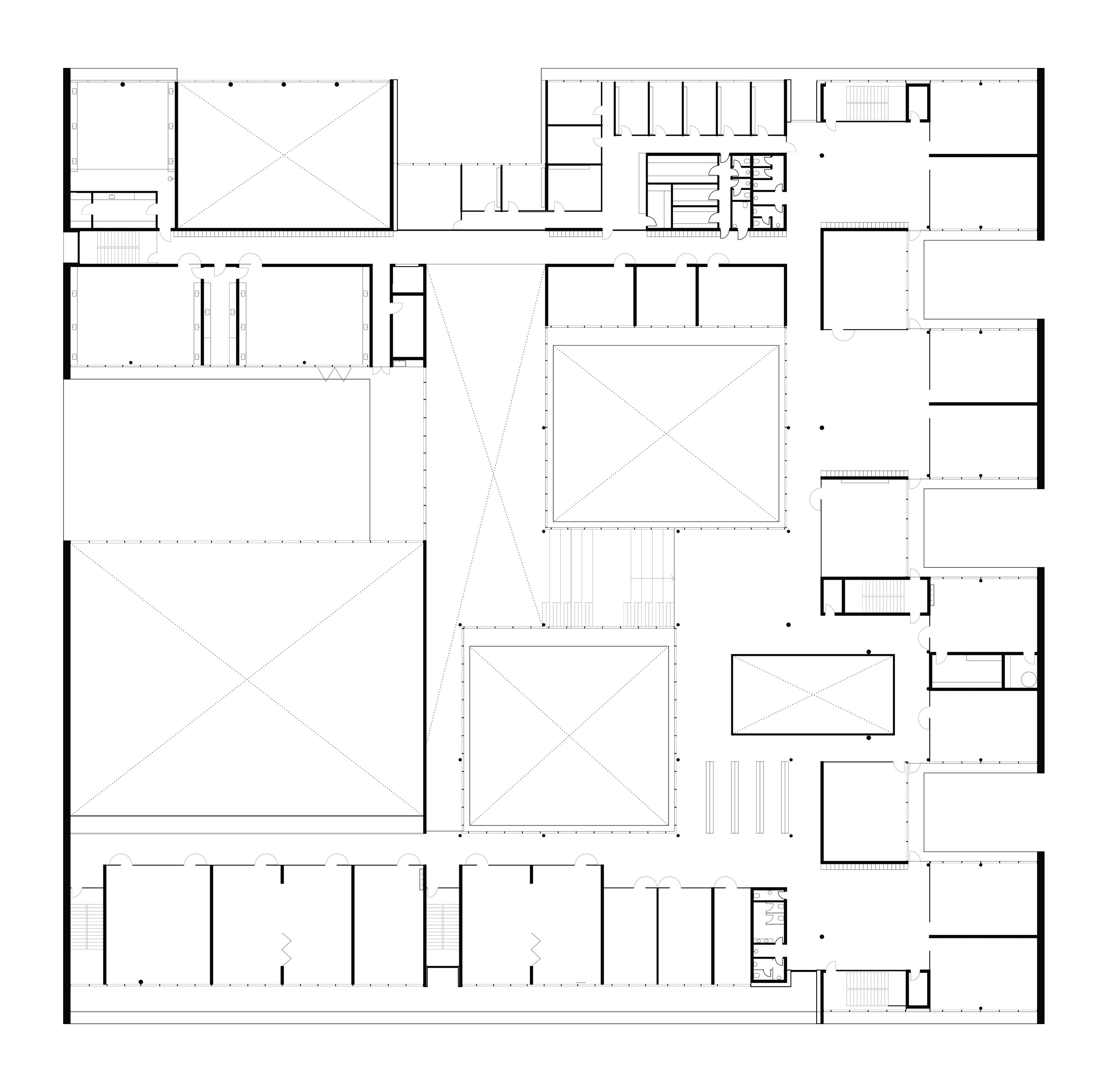 Building plan for second floor