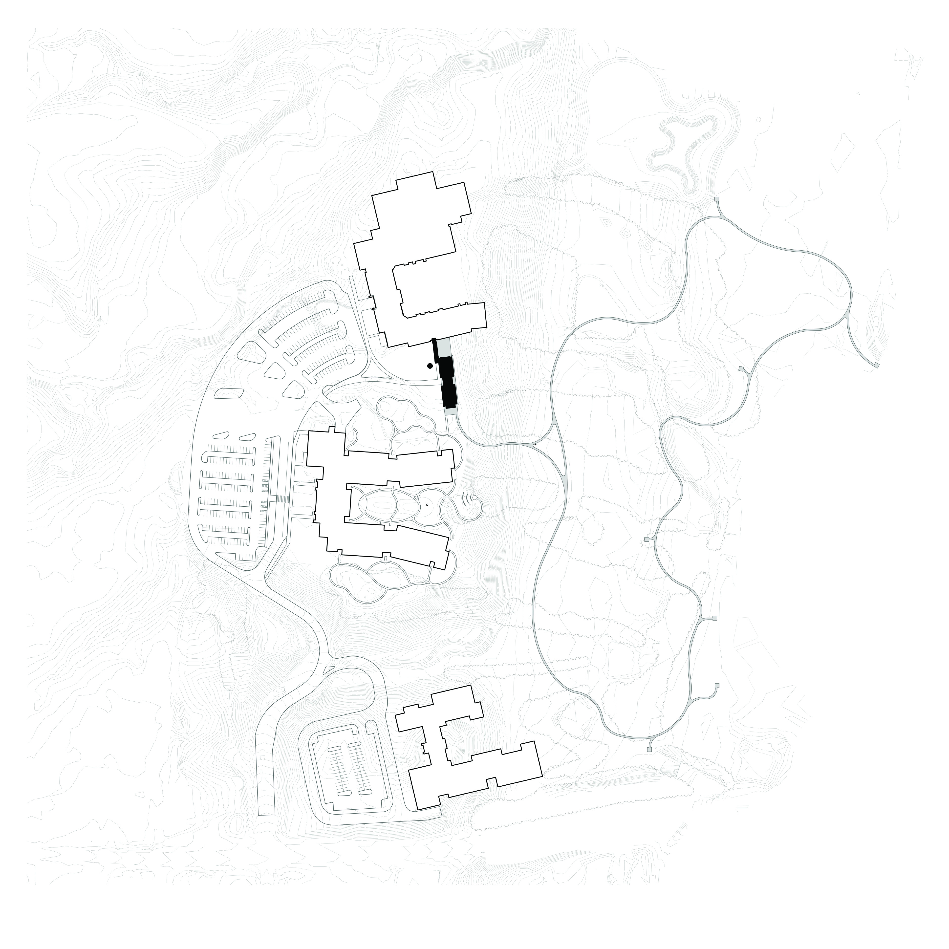 Aerial view master plan