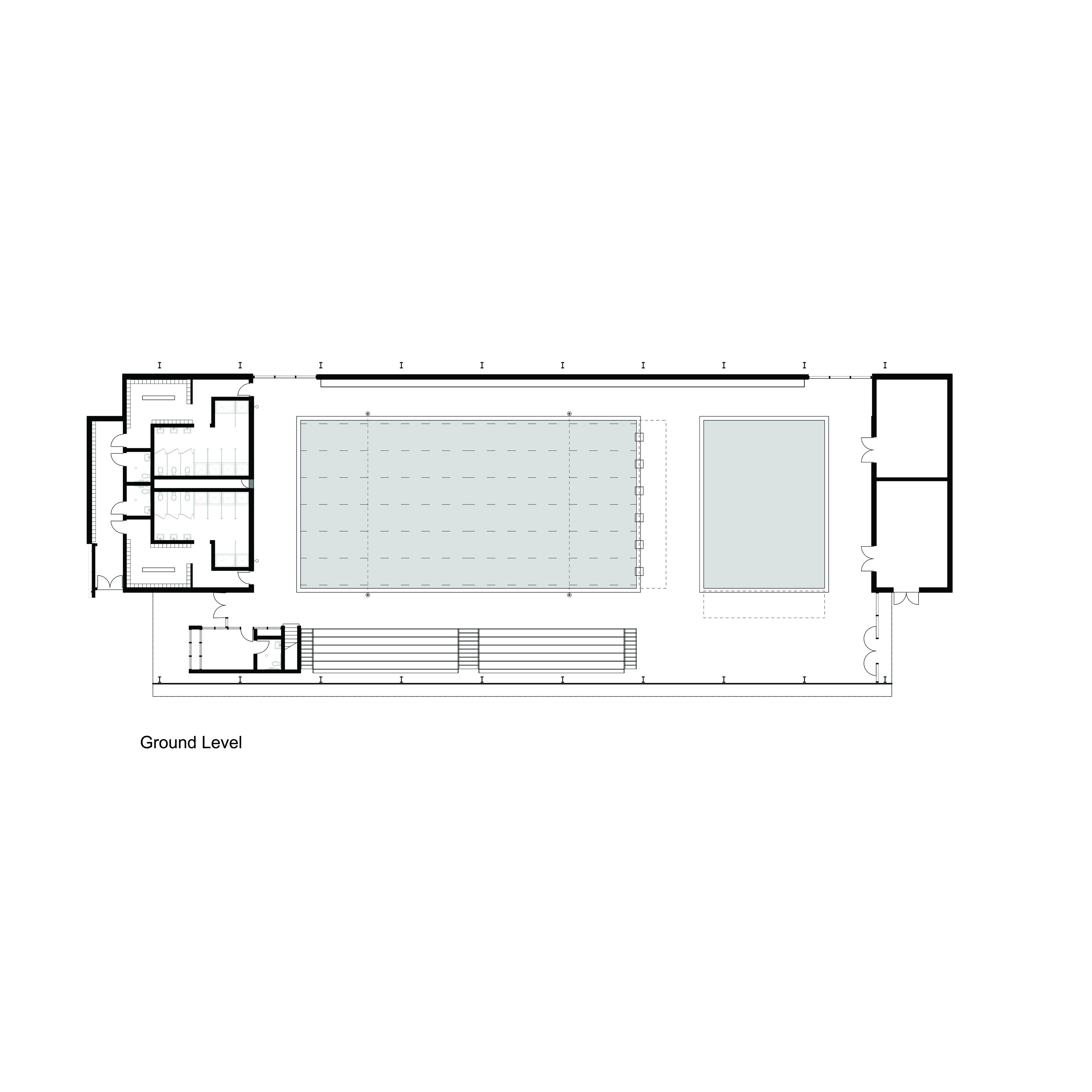 Building plan of ground floor